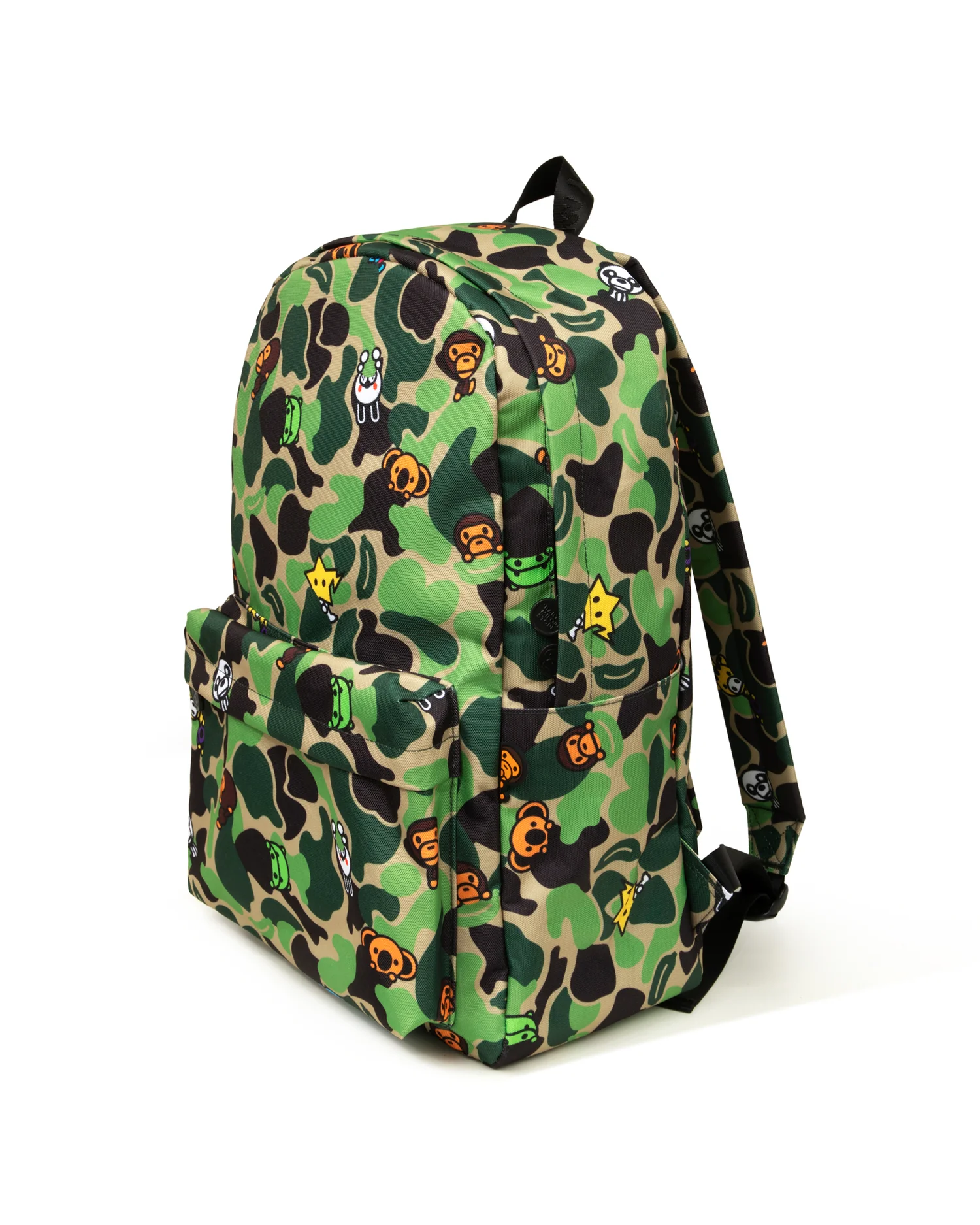 Baby Milo & friends camo large backpack - Image 3