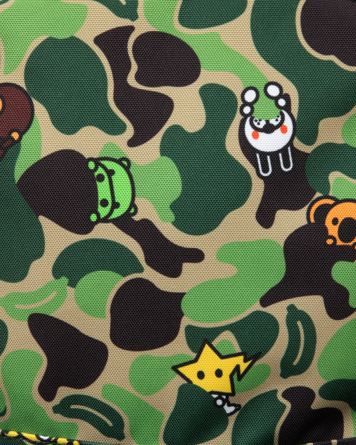 Baby Milo & friends camo large backpack - Image 5
