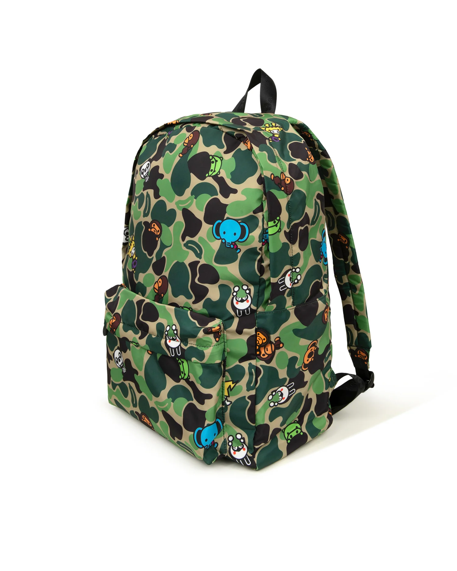 Baby Milo & friends camo large backpack - Image 3