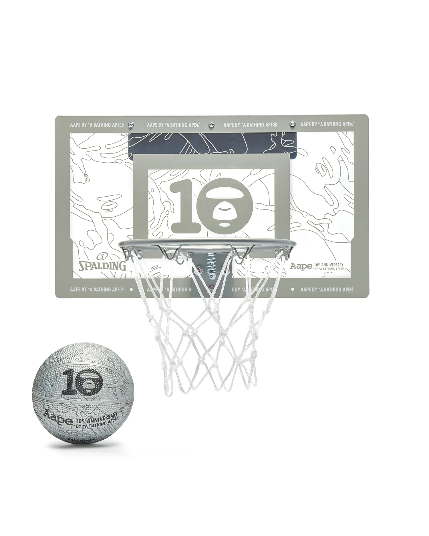 X Spalding 10th anniversary Moonface basketball set - Image 8