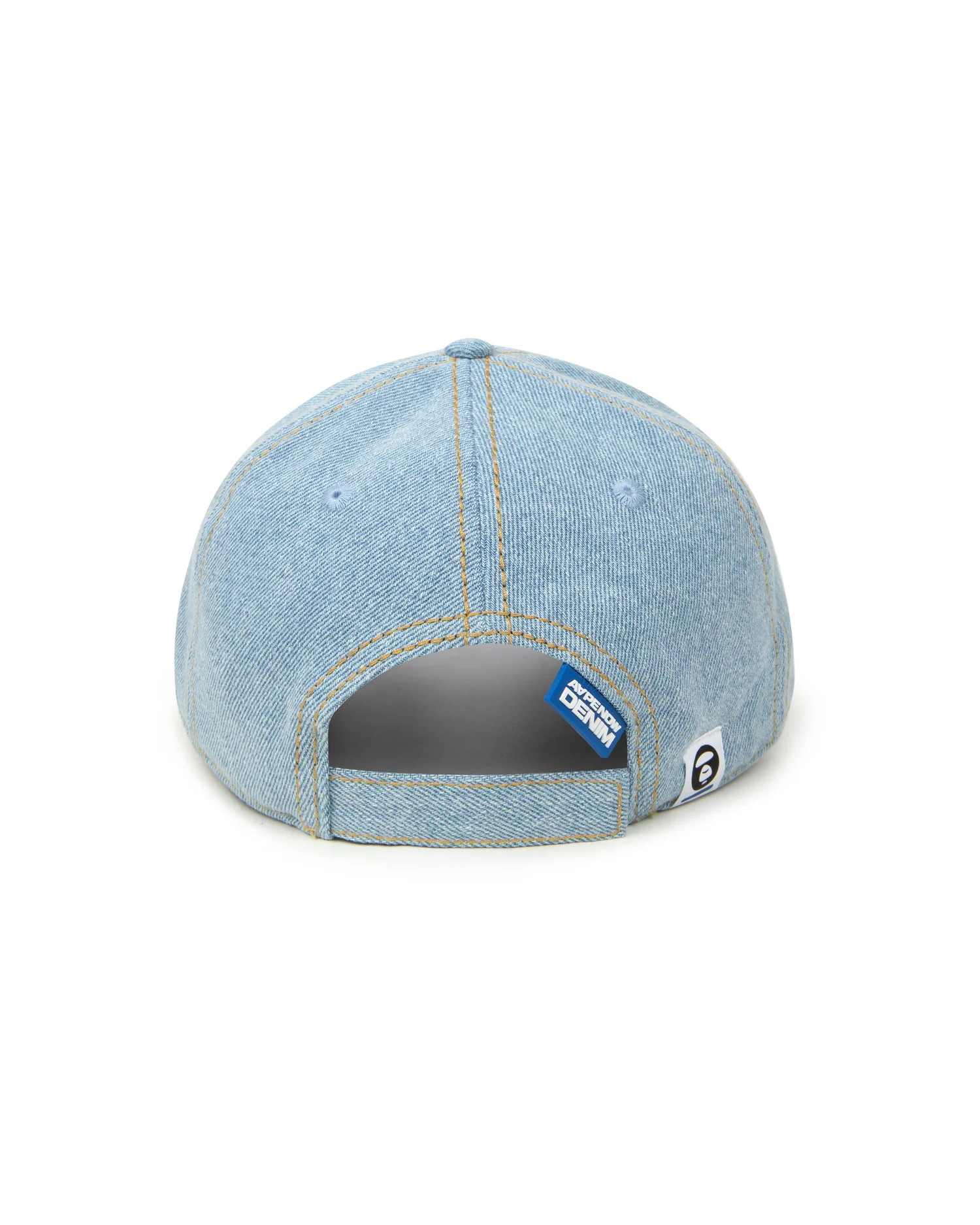 Moonface embroidered denim cap - Image 7