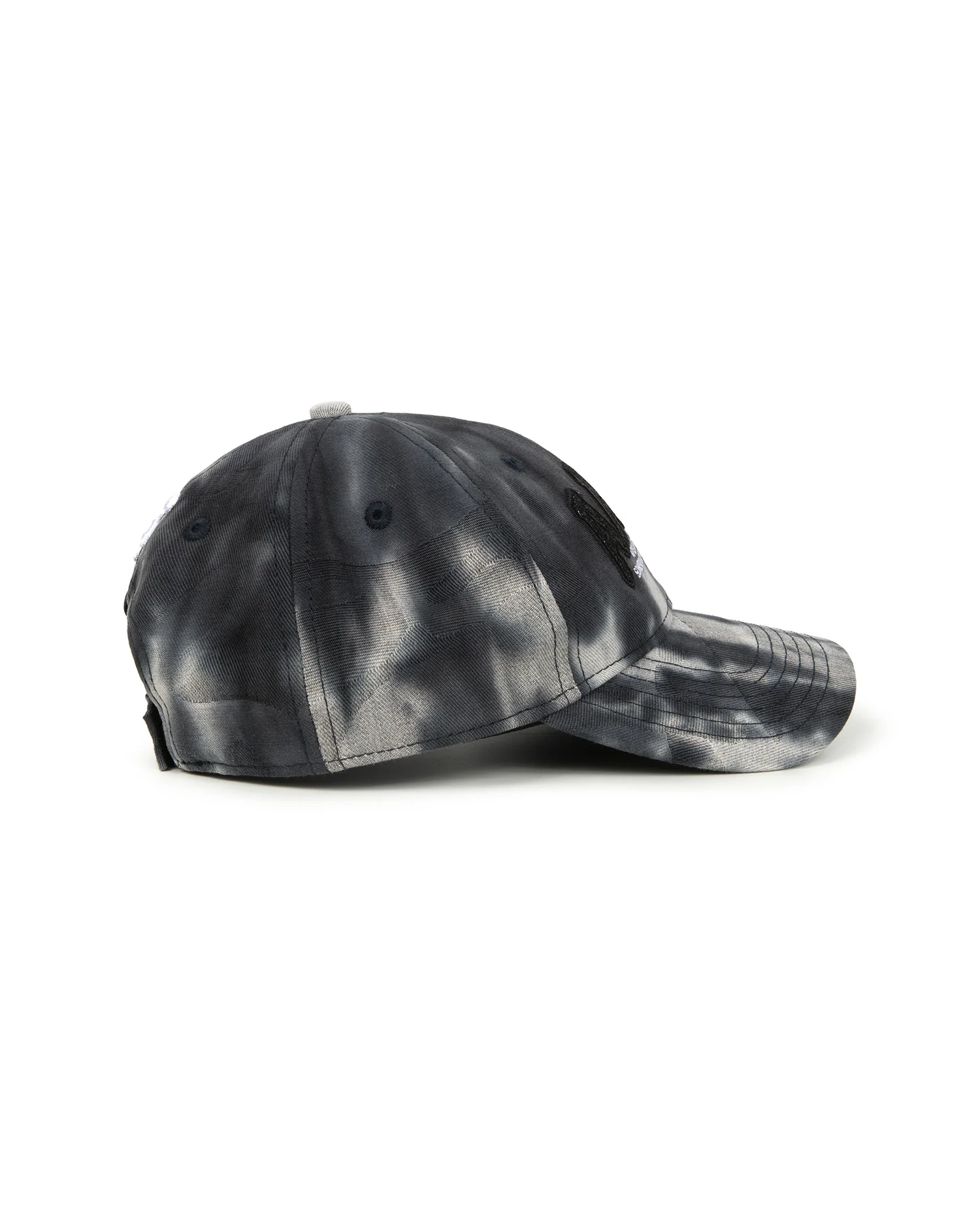 Moonface embroidered tie-dye baseball cap - Image 3
