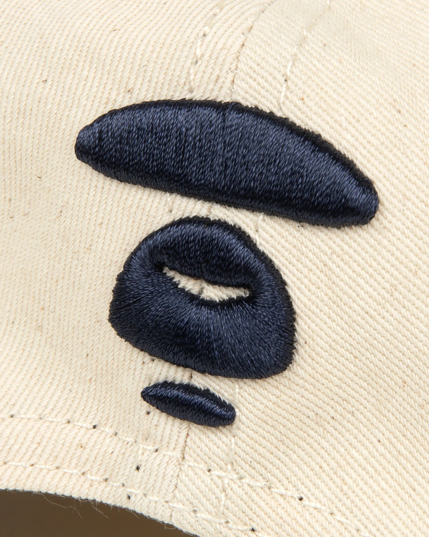 Moonface embroidered baseball cap - Image 4