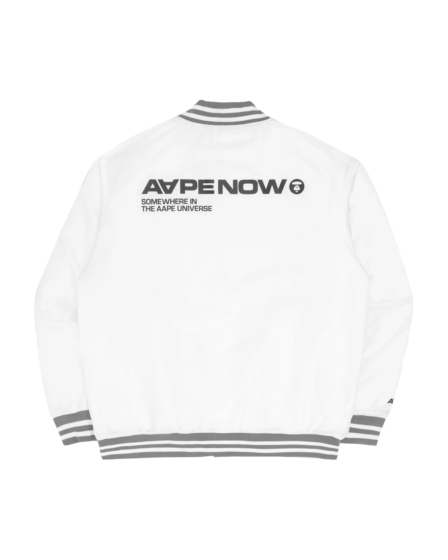 Moonface printed bomber jacket - Image 12