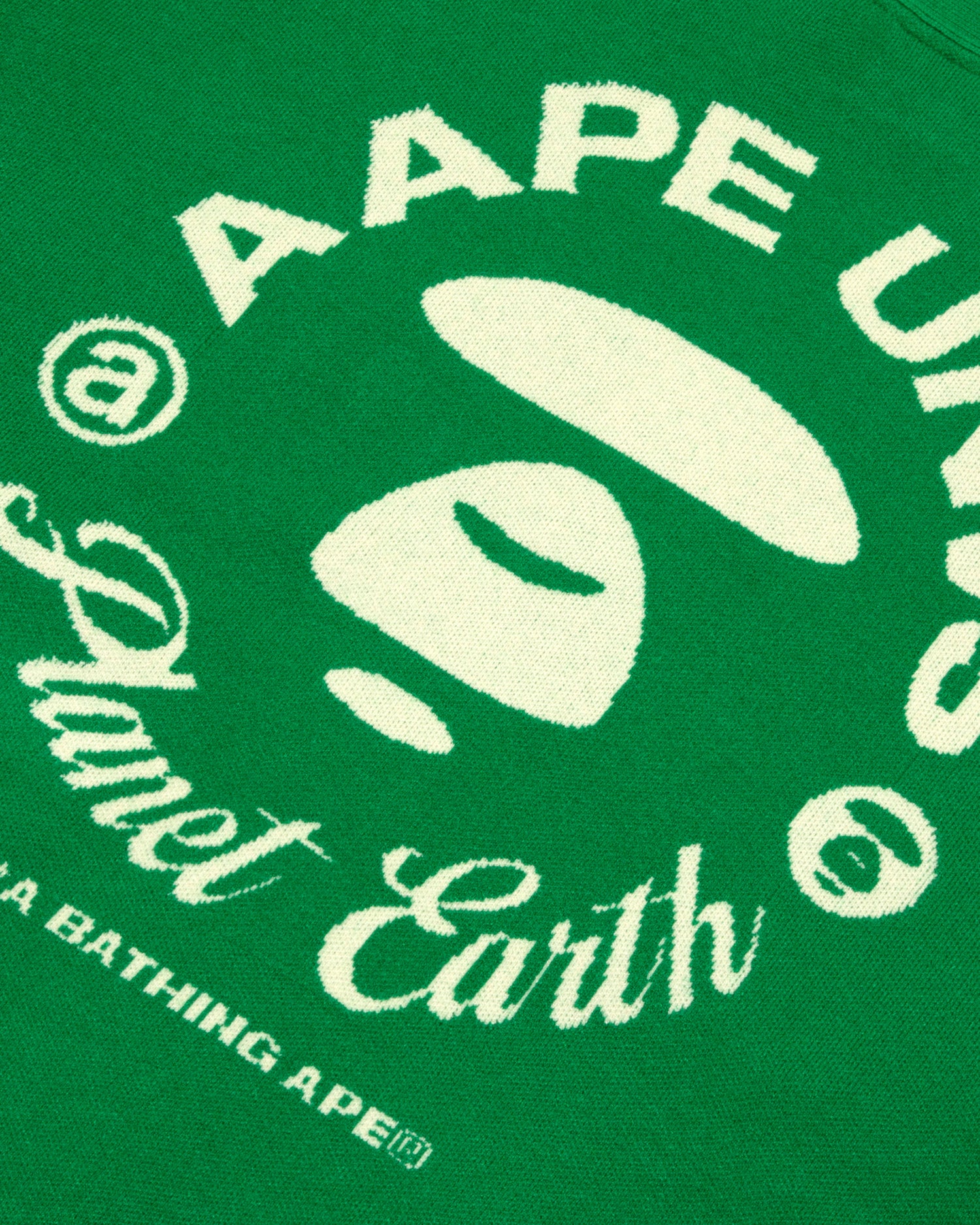 AAPENOW moonface v-neck cardigan - Image 10