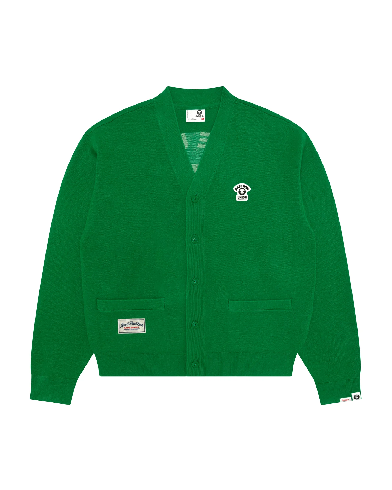 AAPENOW moonface v-neck cardigan - Image 6