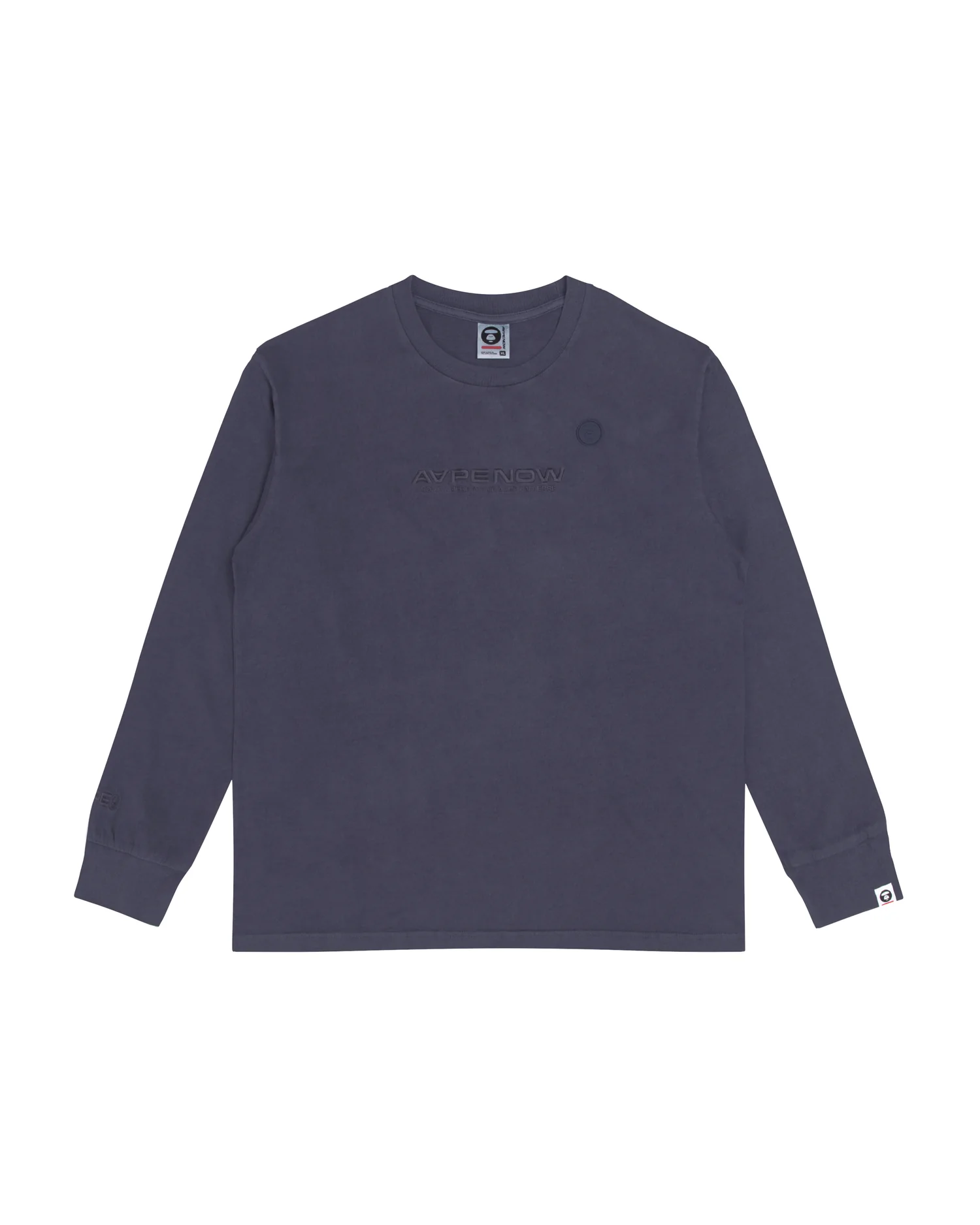 Moonface tonal embroidered L/S tee - Image 11
