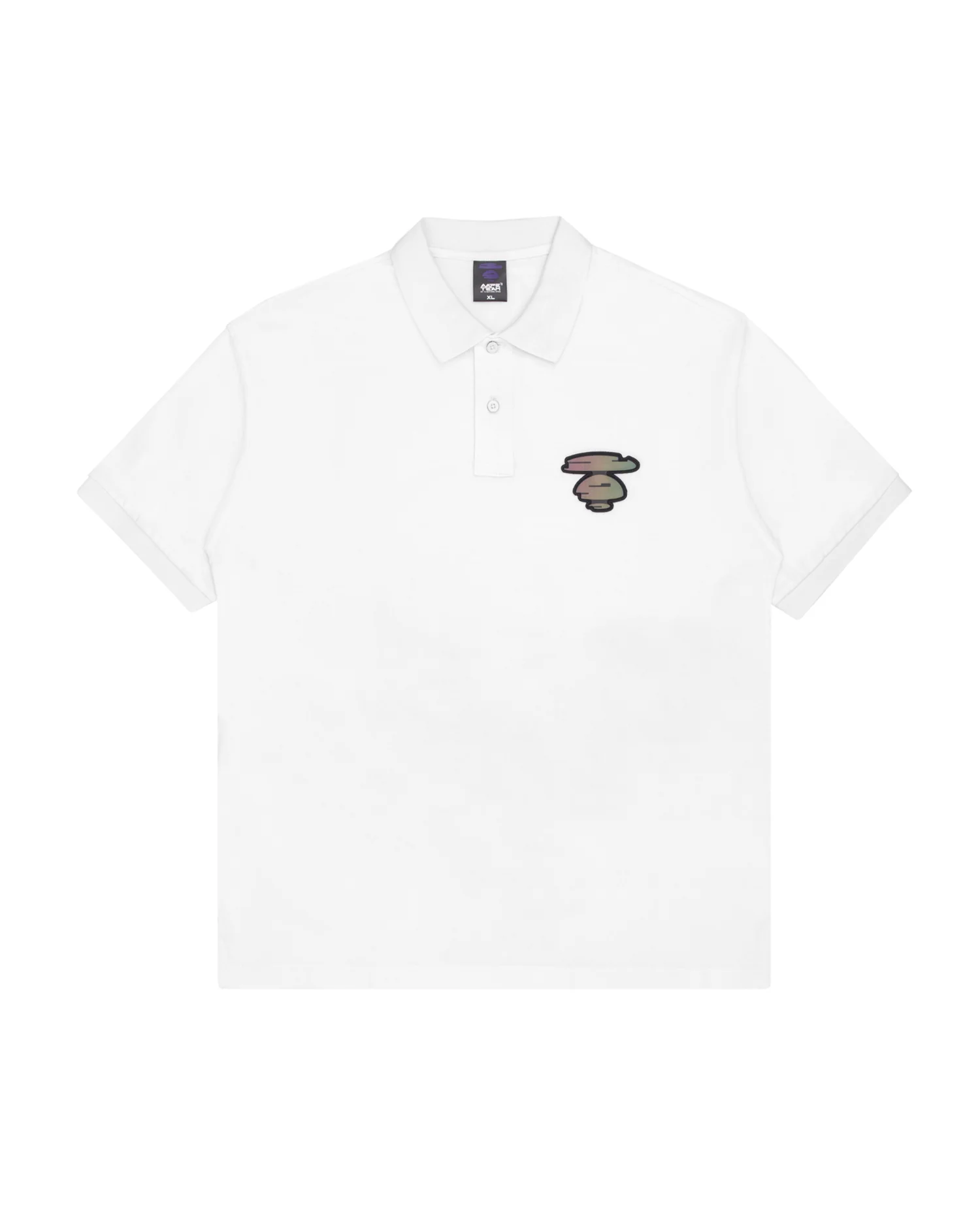 Moonface back print polo - Image 6