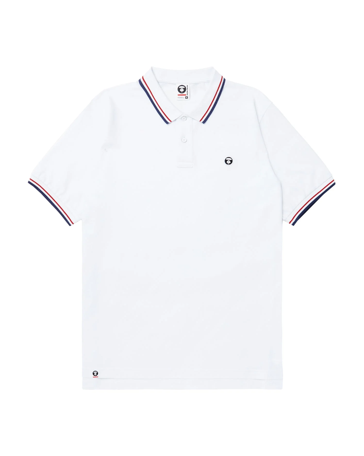 Moonface embroidered twin tipped polo - Image 21