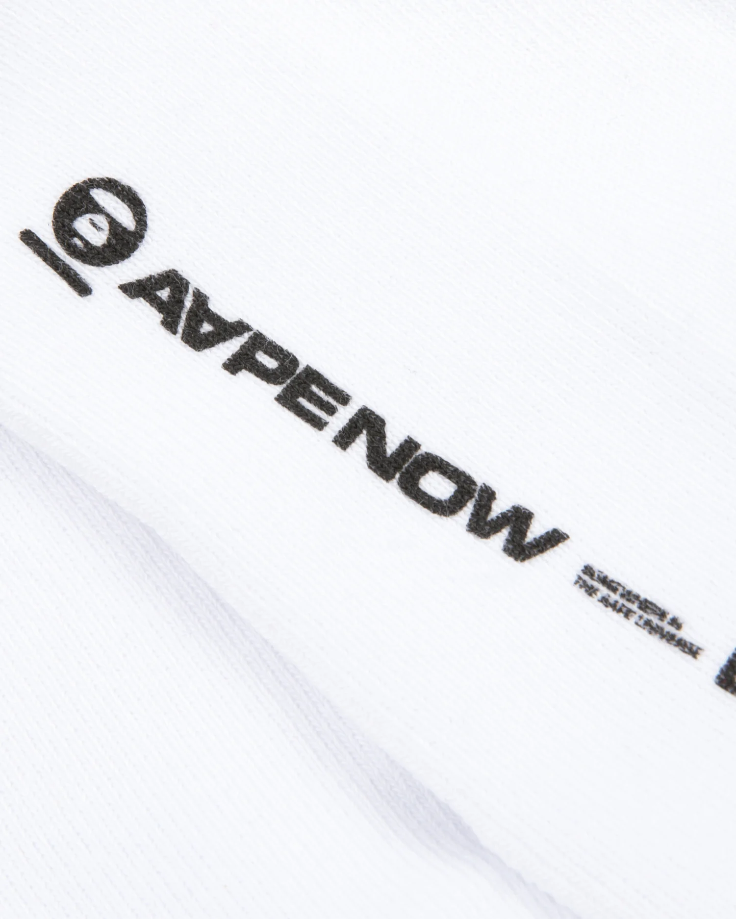 AAPENOW moonface logo crew socks - Image 13