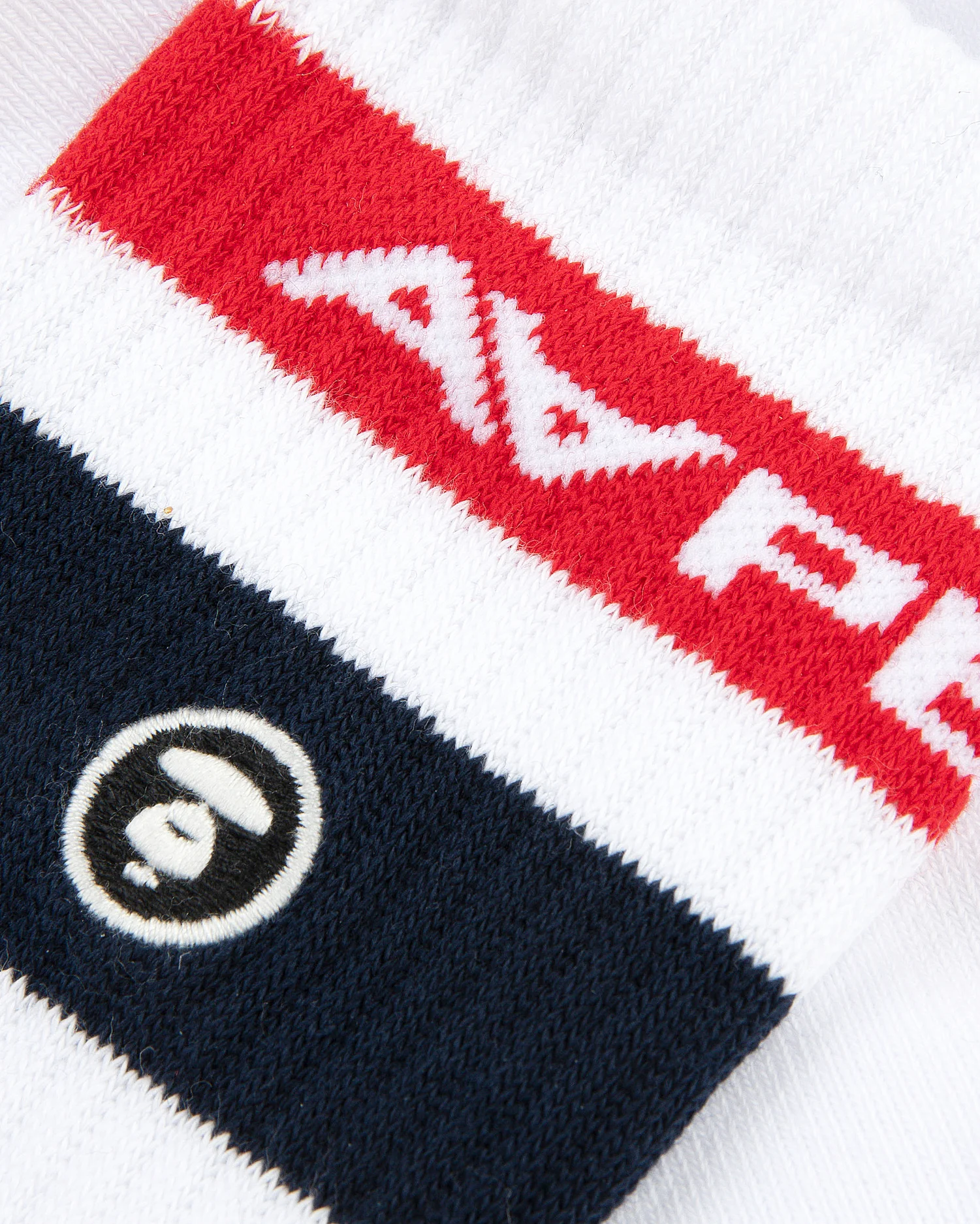 AAPENOW moonface logo crew socks - Image 14