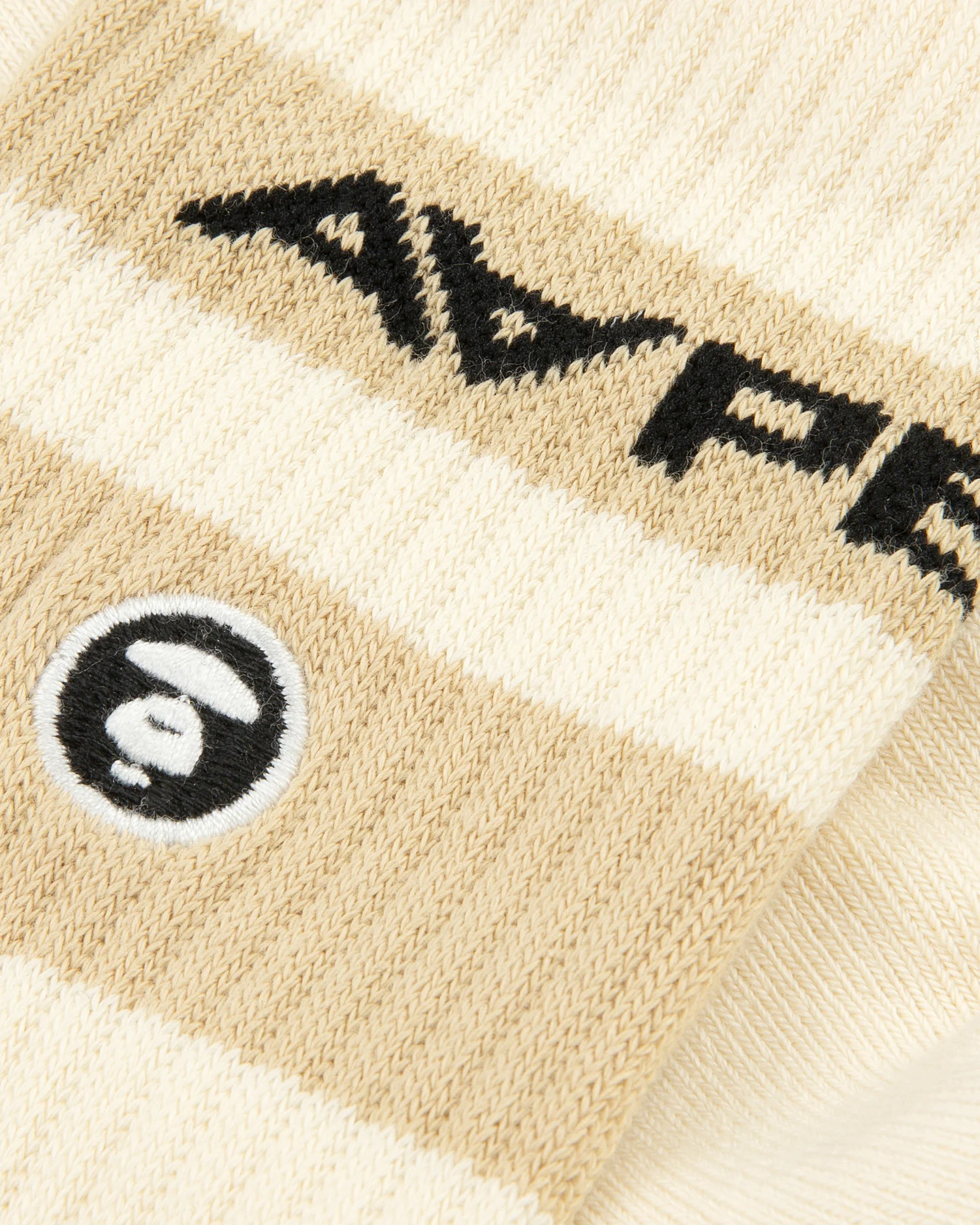AAPENOW moonface logo crew socks - Image 9