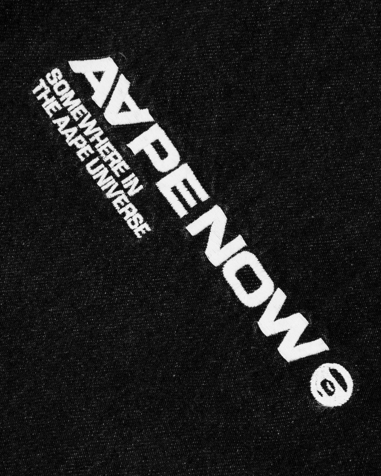 Moonface patch denim shirt - Image 5