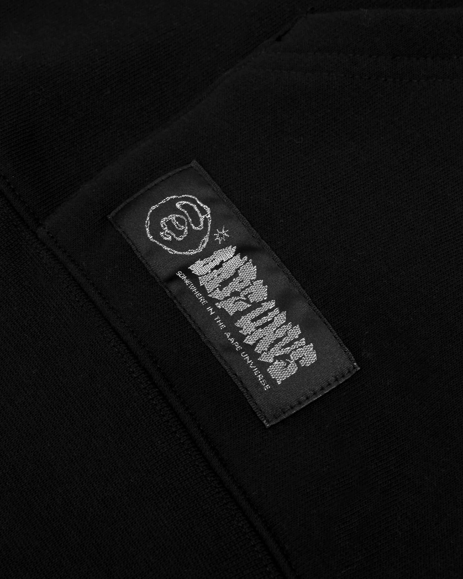 Moonface embossed relaxed hoodie - Image 4