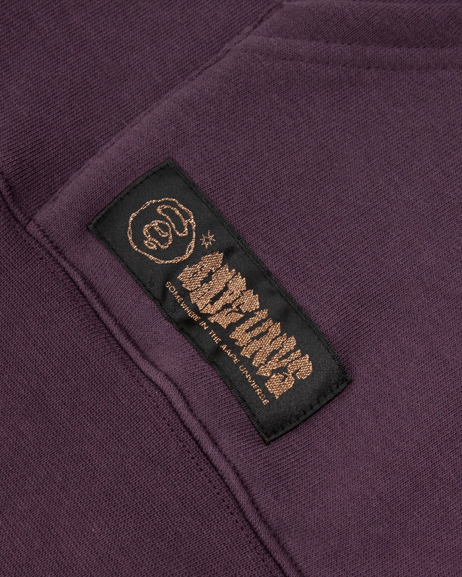 Moonface embossed relaxed hoodie - Image 9