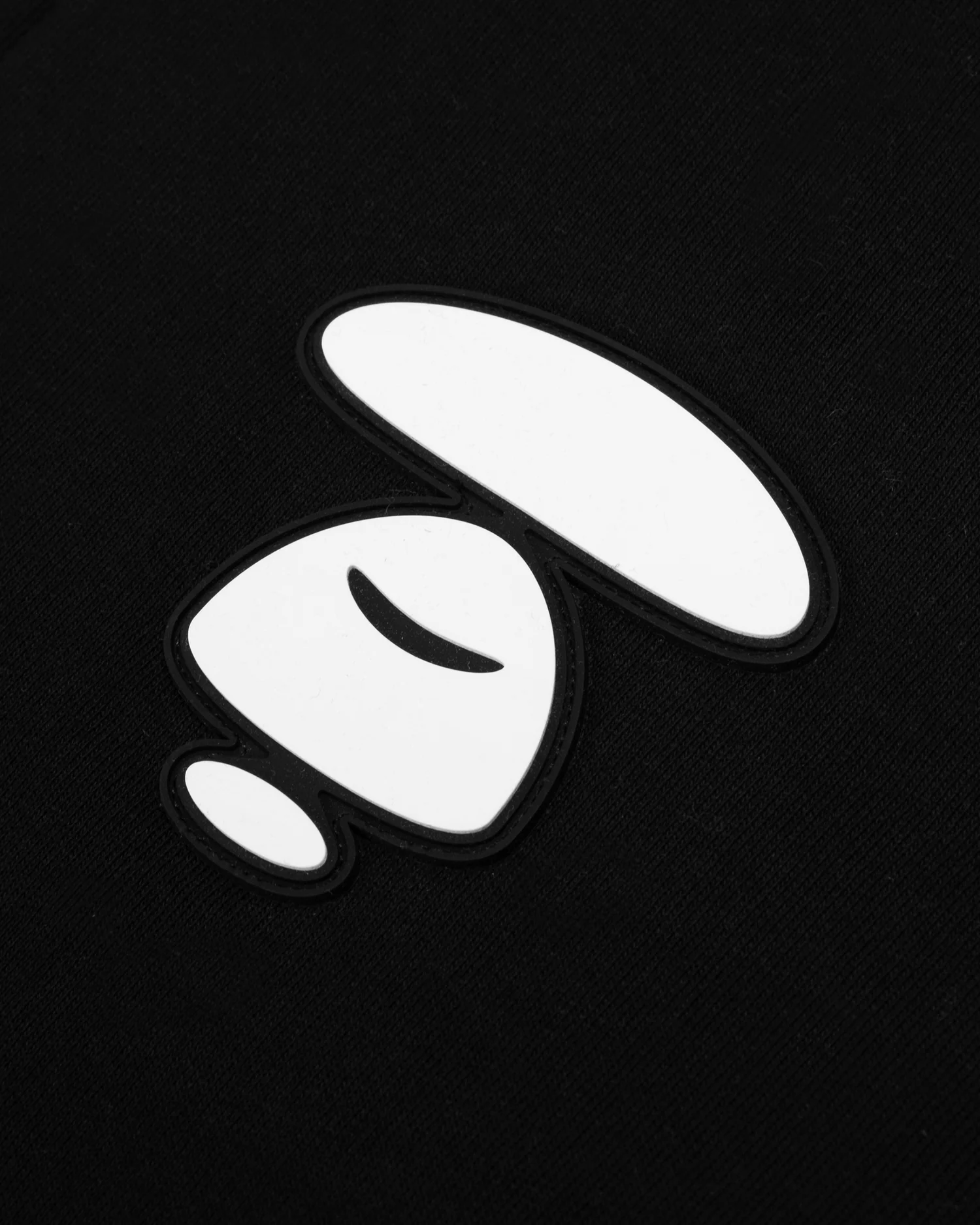 Moonface hooded baseball jacket - Image 3