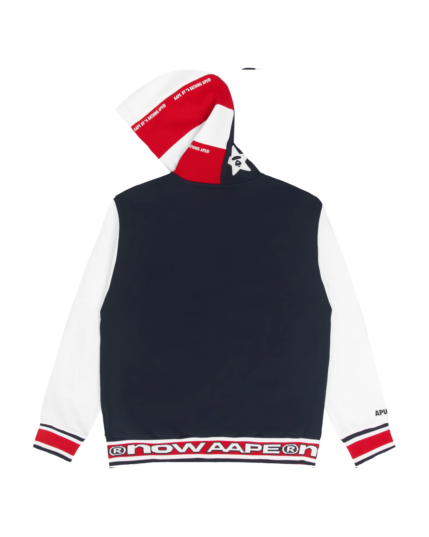 Moonface hooded baseball jacket - Image 7