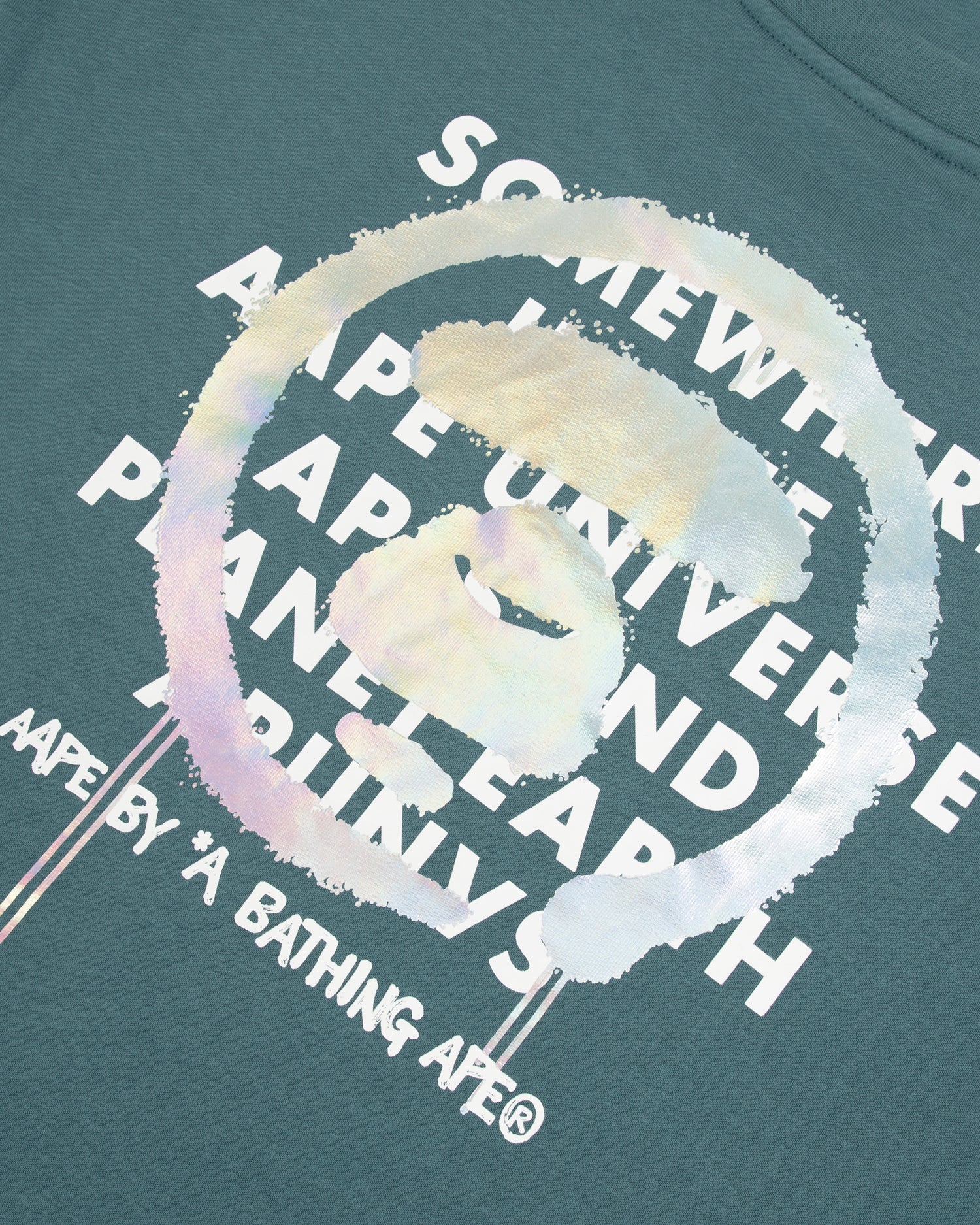 Moonface tie-dye drip graphic sweatshirt - Image 9