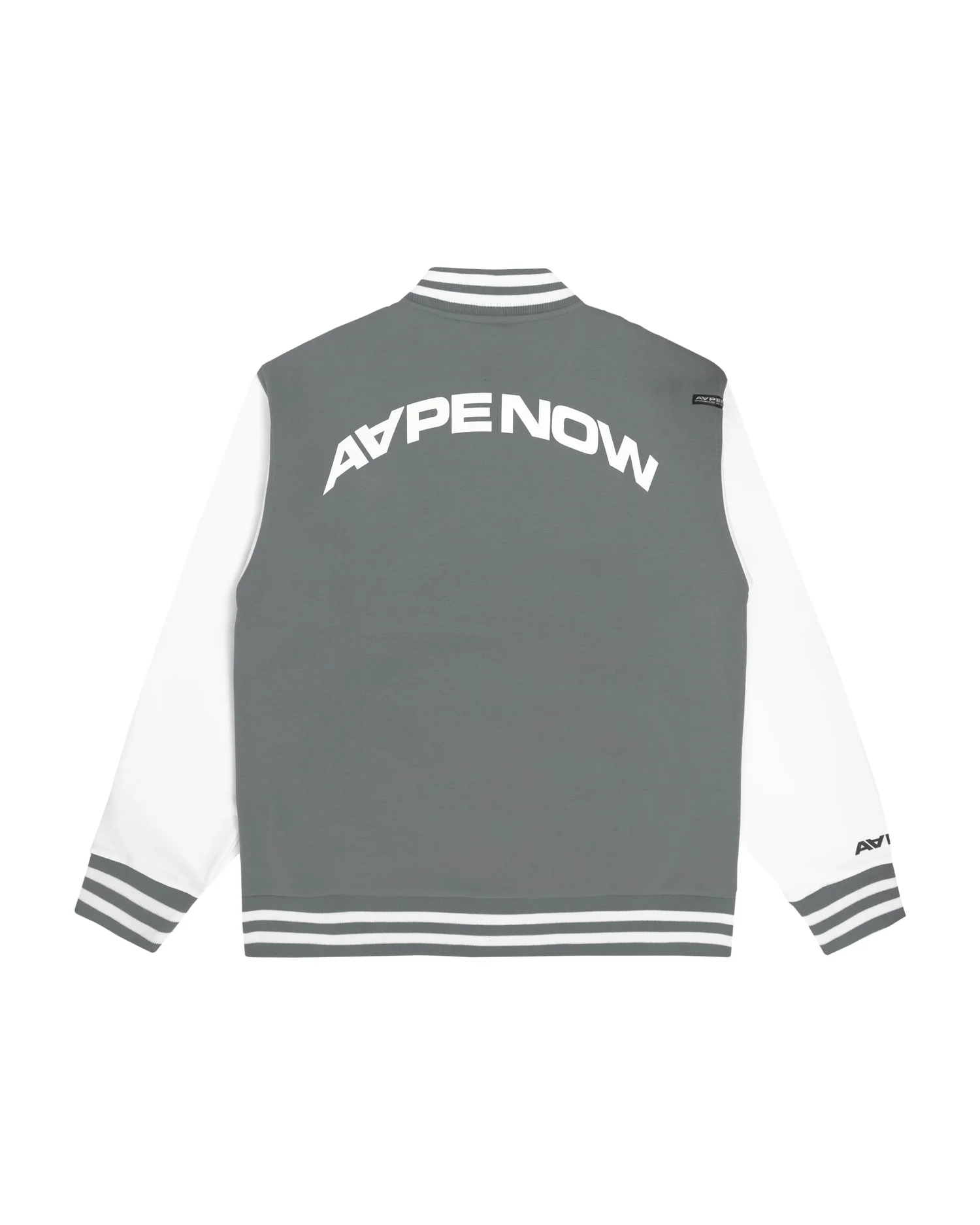 Moonface patch baseball jacket - Image 12