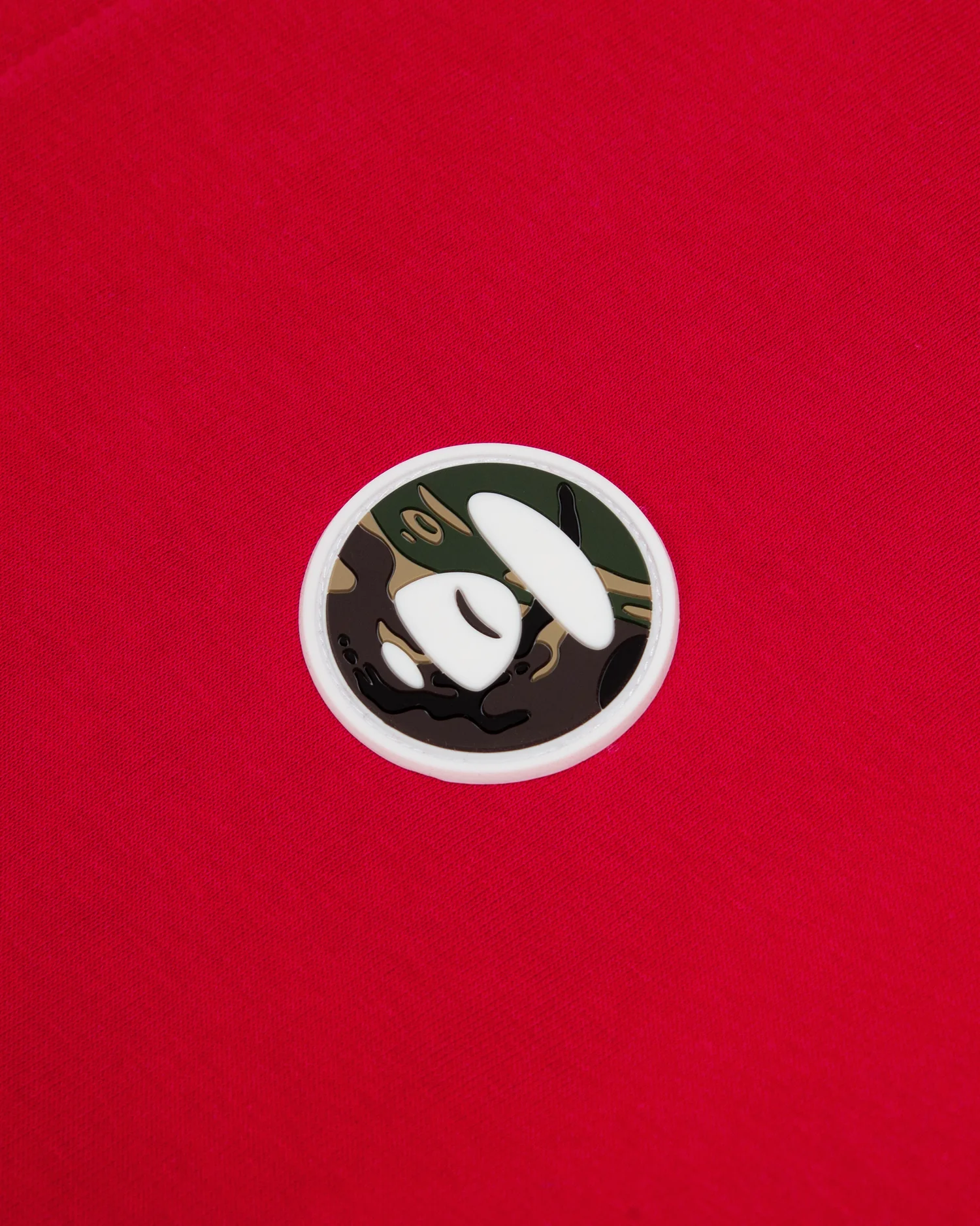 Moonface patch baseball jacket - Image 18