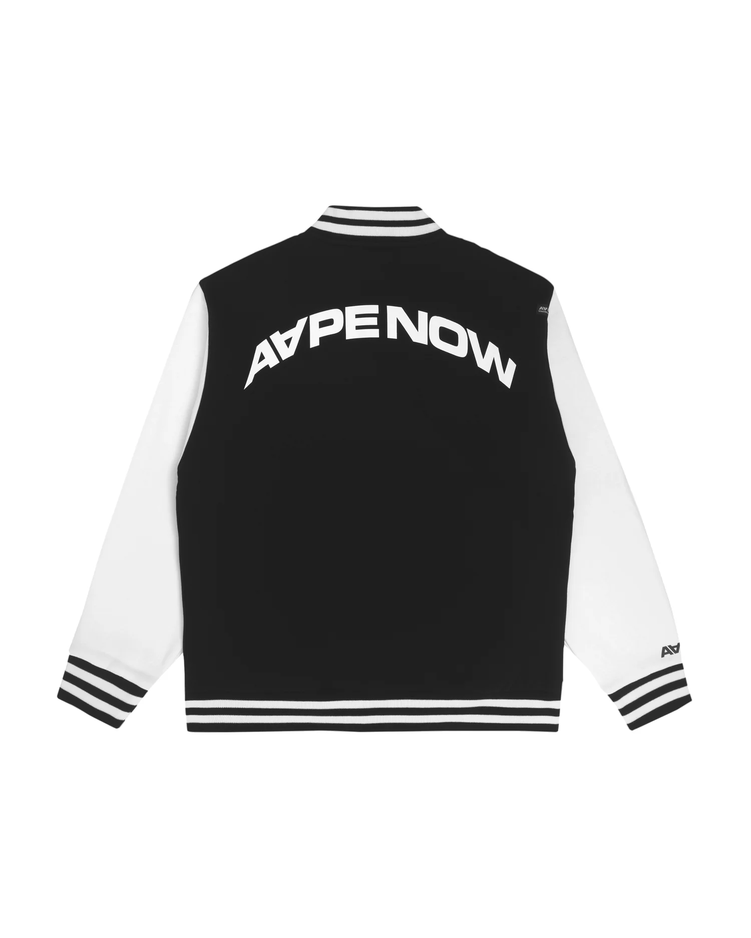 Moonface patch baseball jacket - Image 7