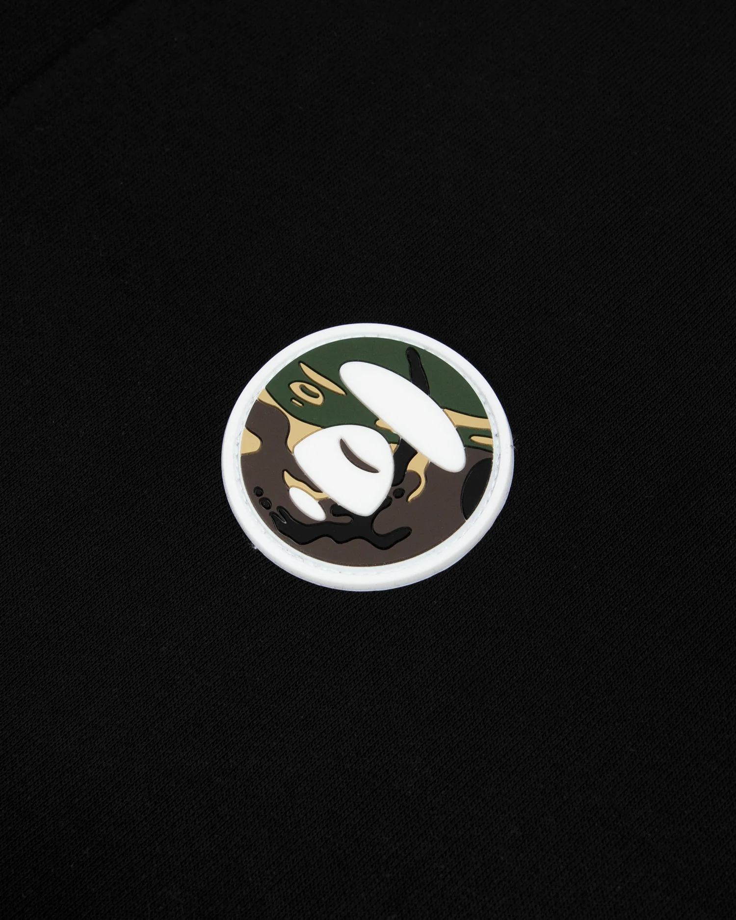 Moonface patch baseball jacket - Image 8