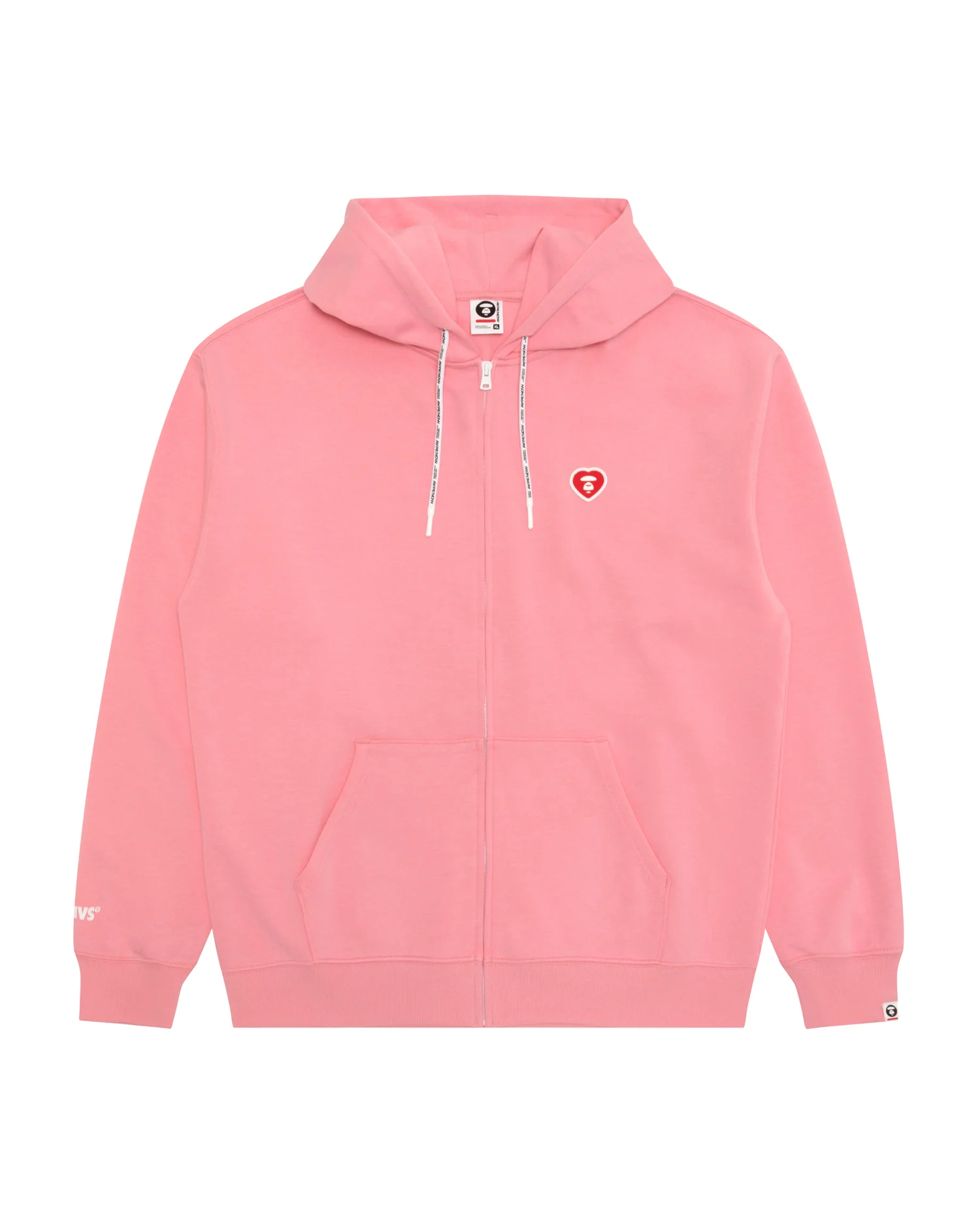 AAPENOW heart moonface zip-up hoodie - Image 6