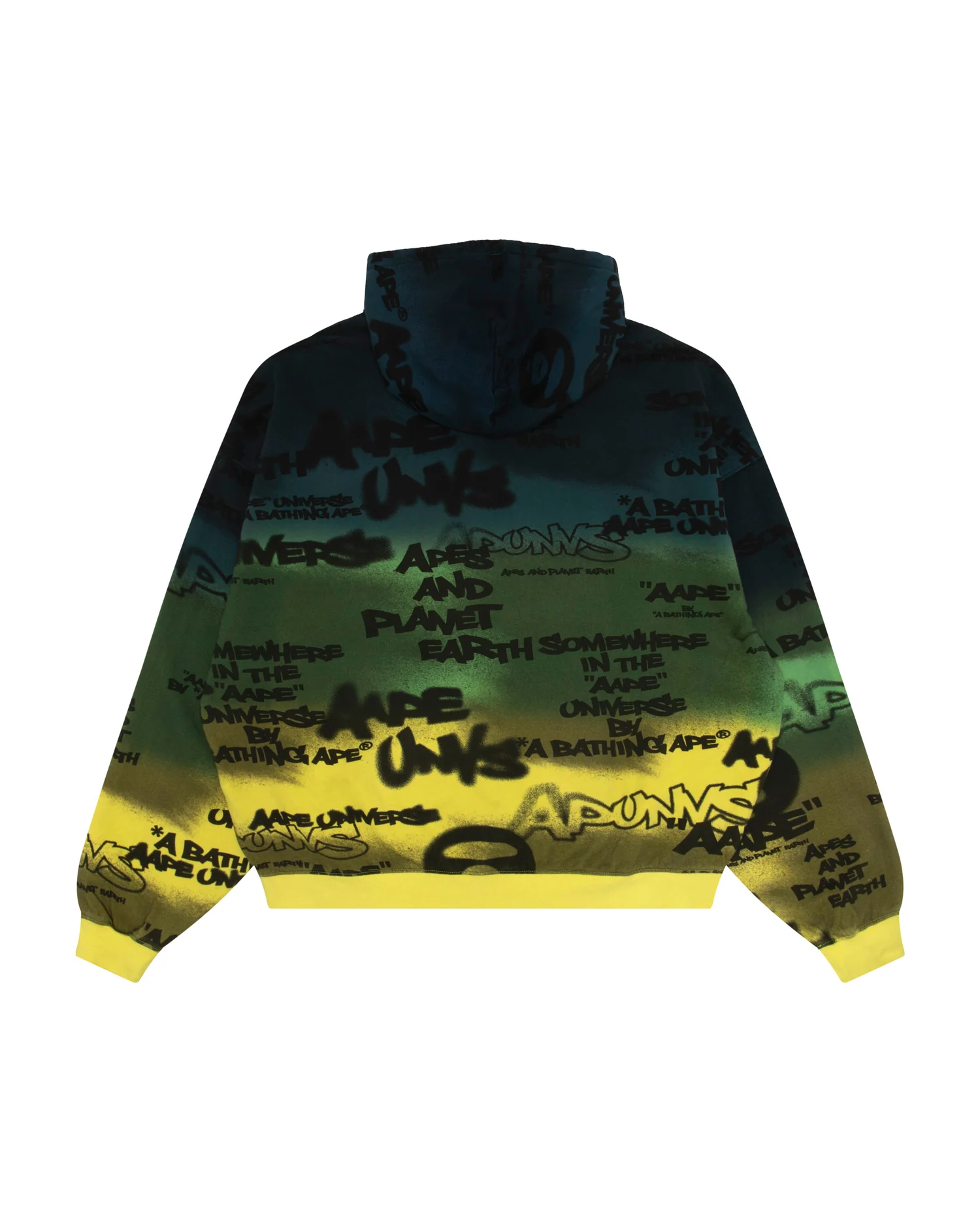 AAPEUNVS graffiti zip-up hoodie - Image 9