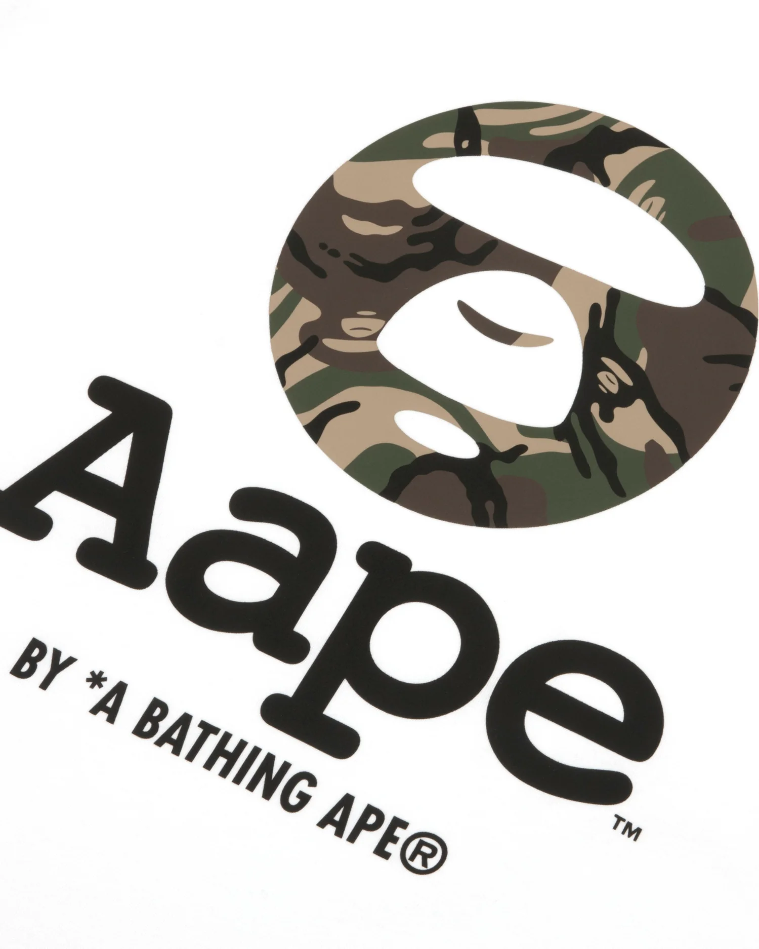AAPEUNVS camo moonface tee - Image 13