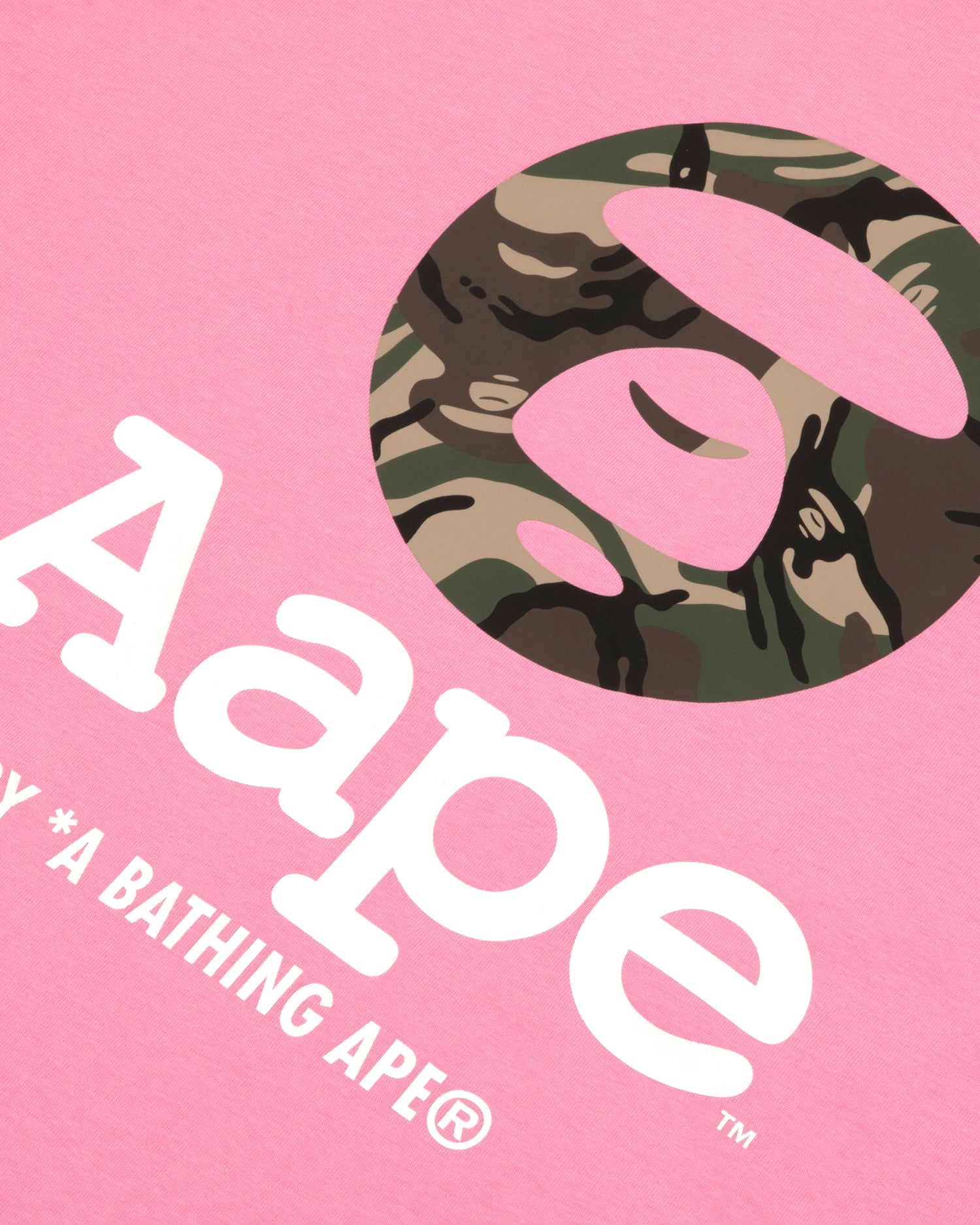 AAPEUNVS camo moonface tee - Image 8