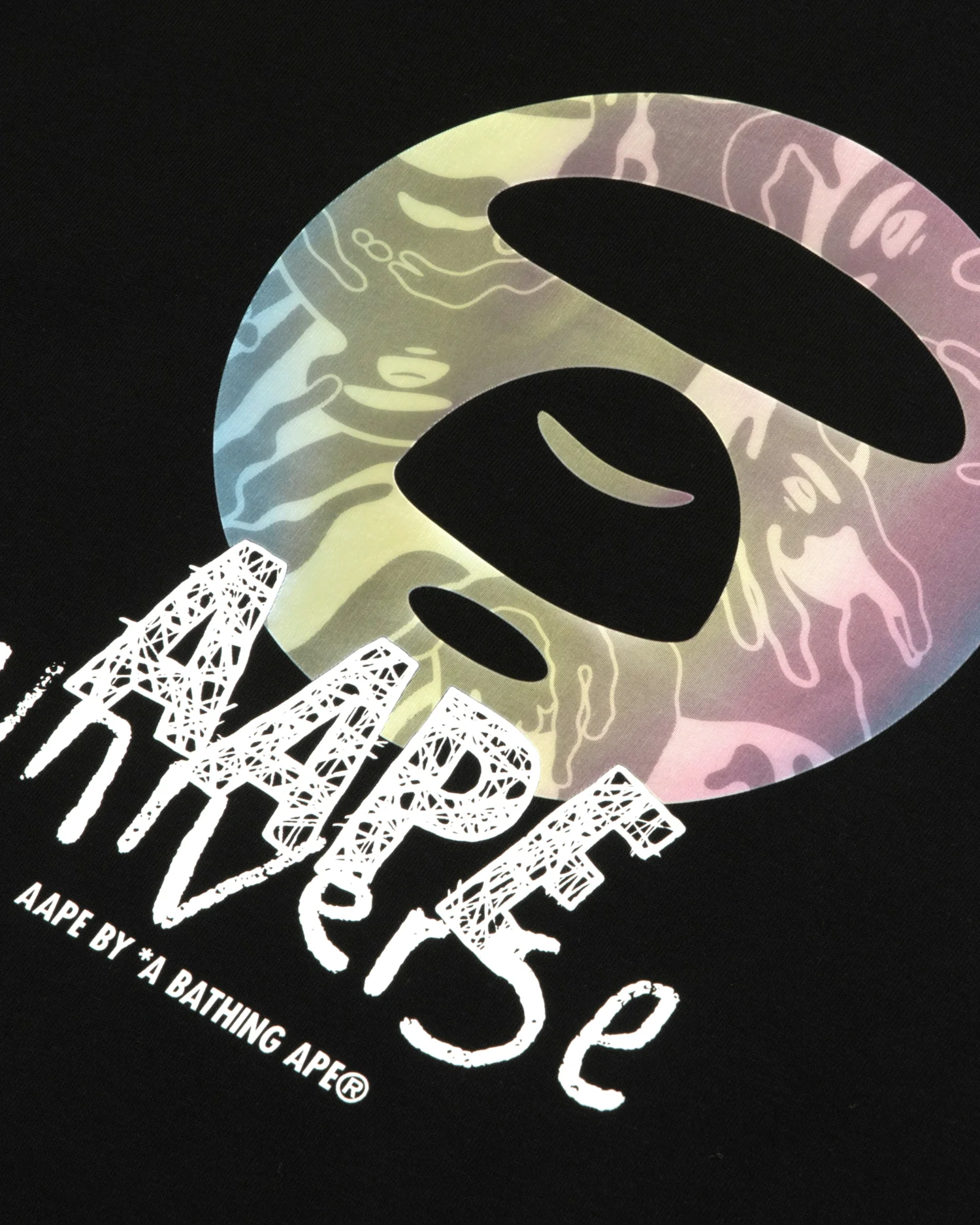 AAPEUNVS moonface tee - Image 3