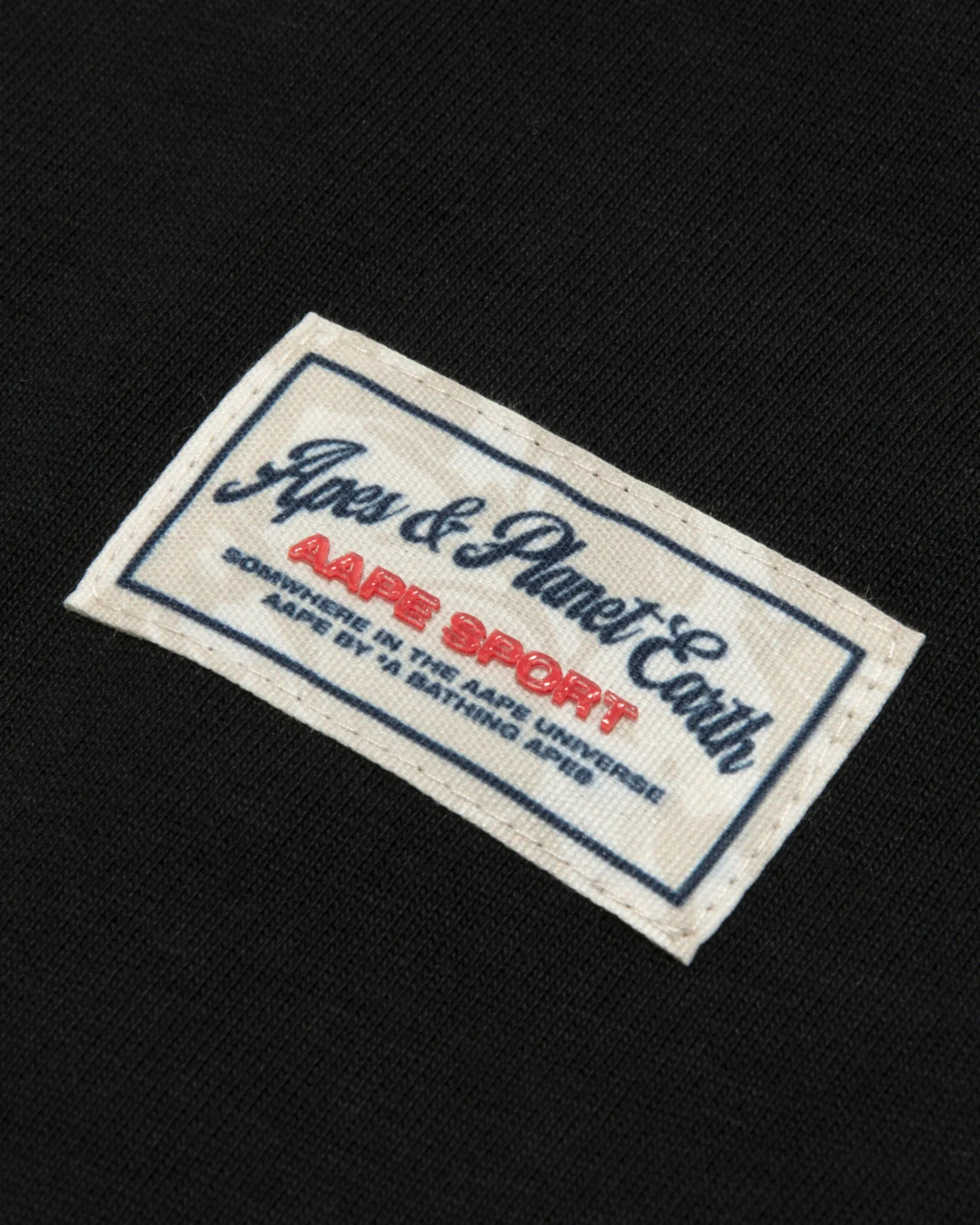 AAPESPORTS letter patch tee - Image 3