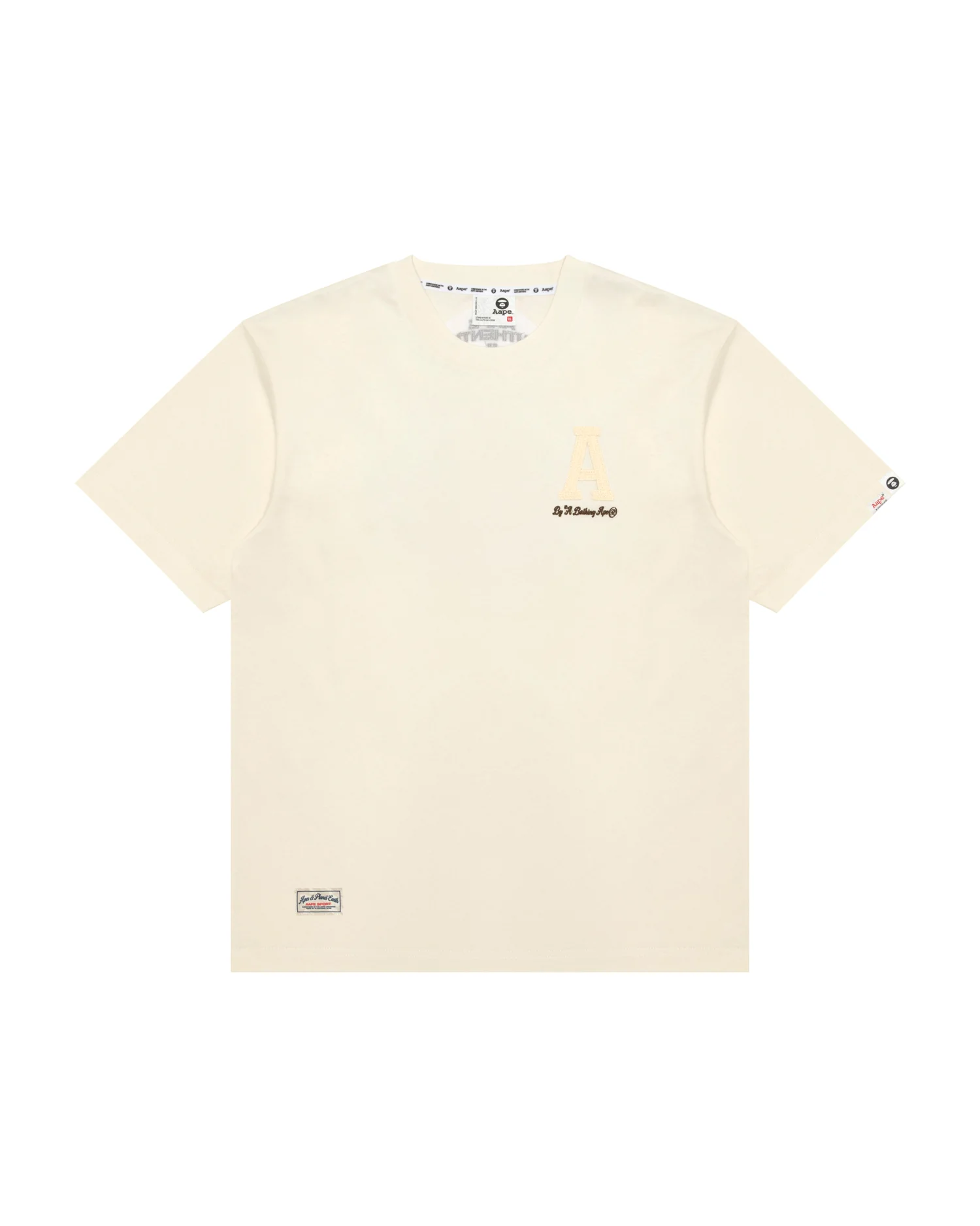 AAPESPORTS letter patch tee - Image 6