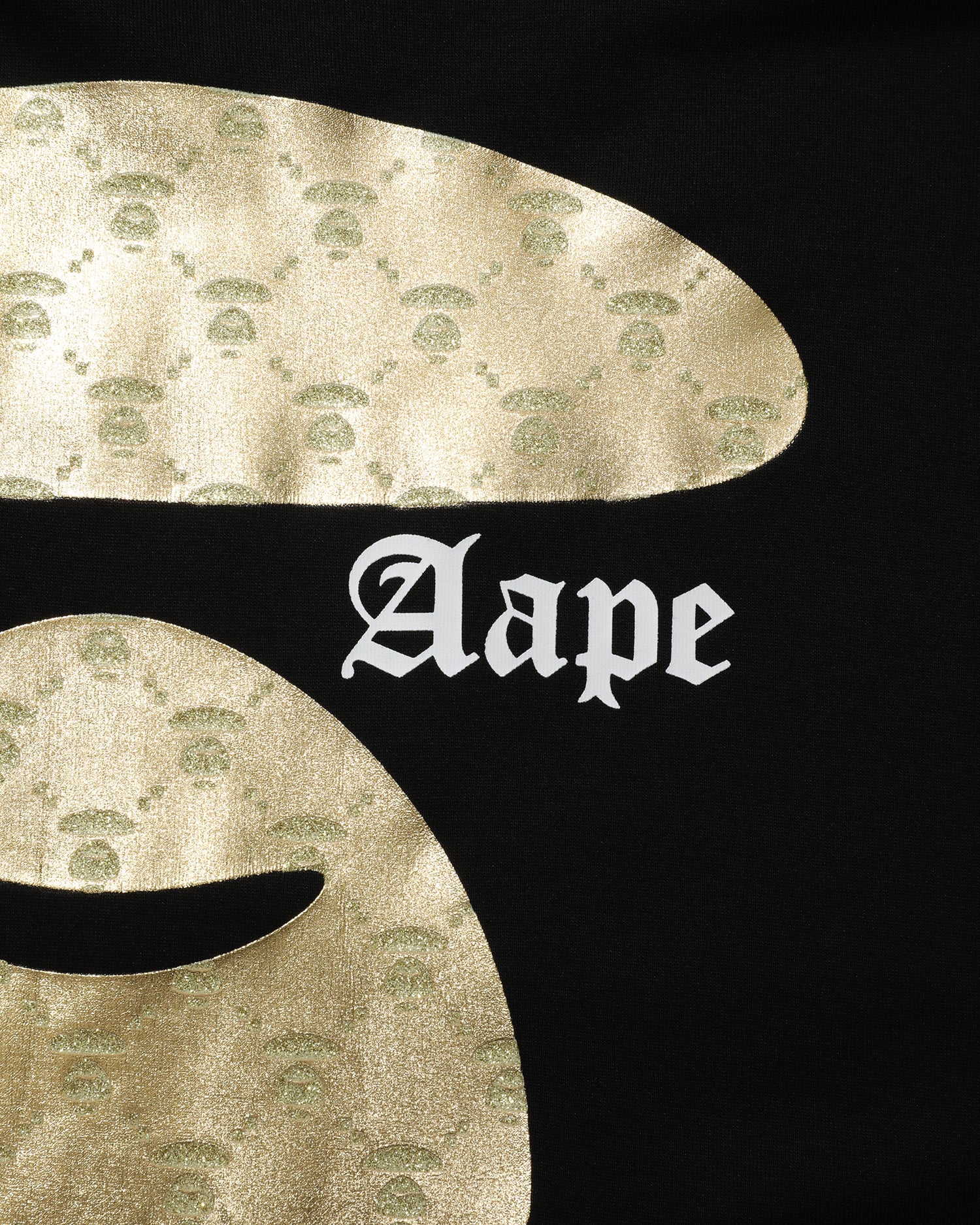 Metallic Moonface sleeveless hoodie - Image 5