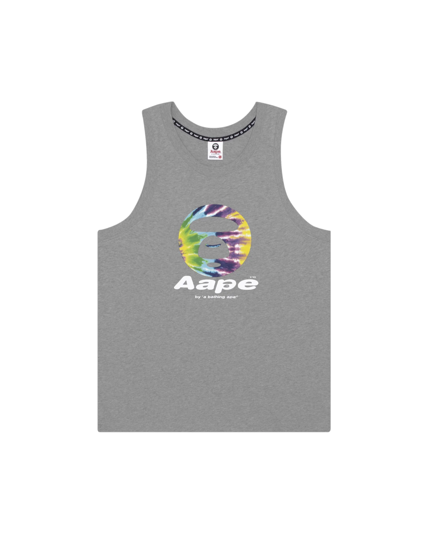 Tie-dye Moonface tank top - Image 11